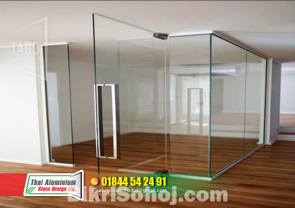 Interior Office Glass Partitions.